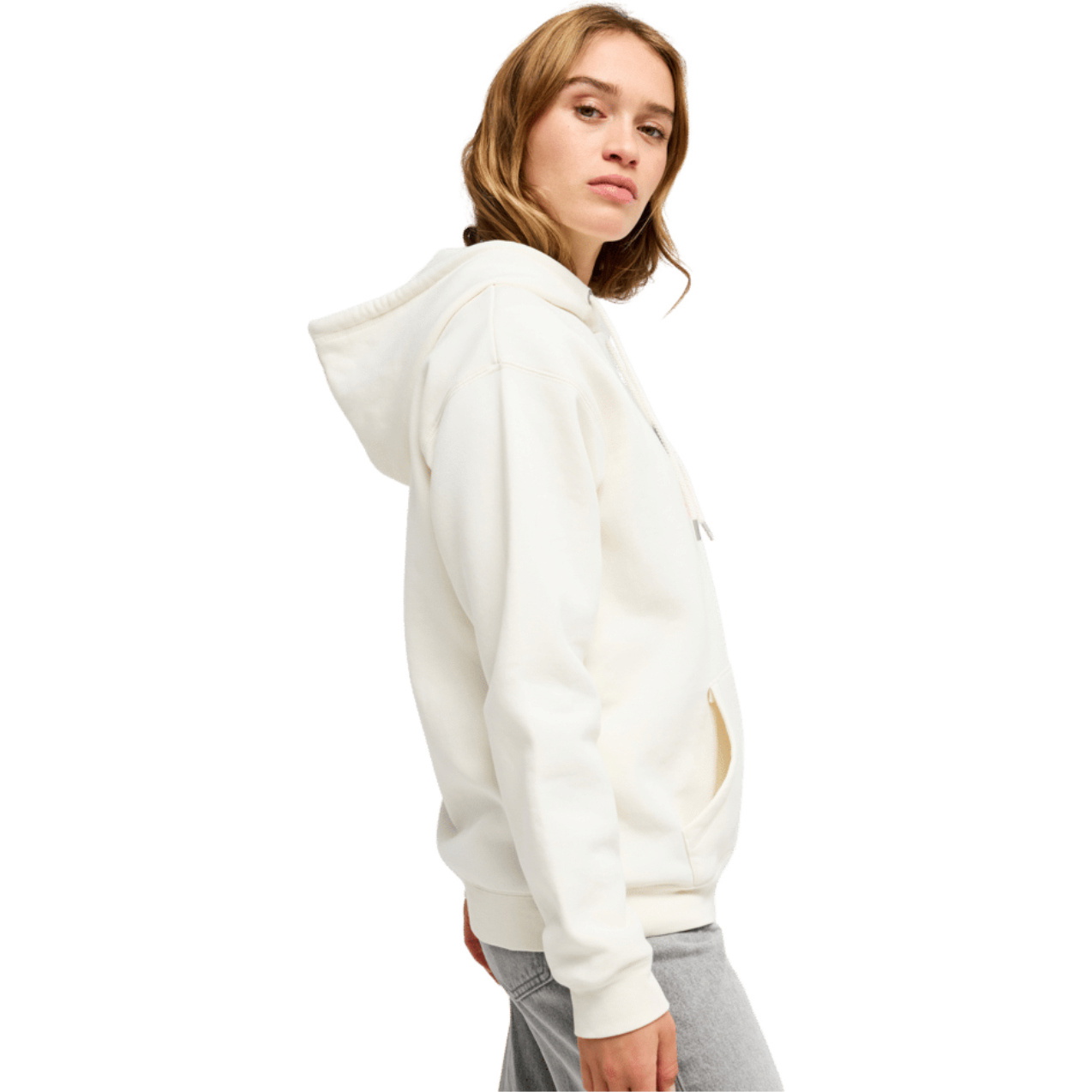 2026 Roxy Womens Surf Stoked Brushed Art Hoodie ERJFT05020 - Egret